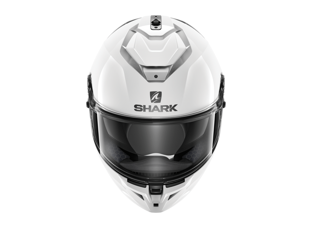 Shark spartan sales white shark helmet